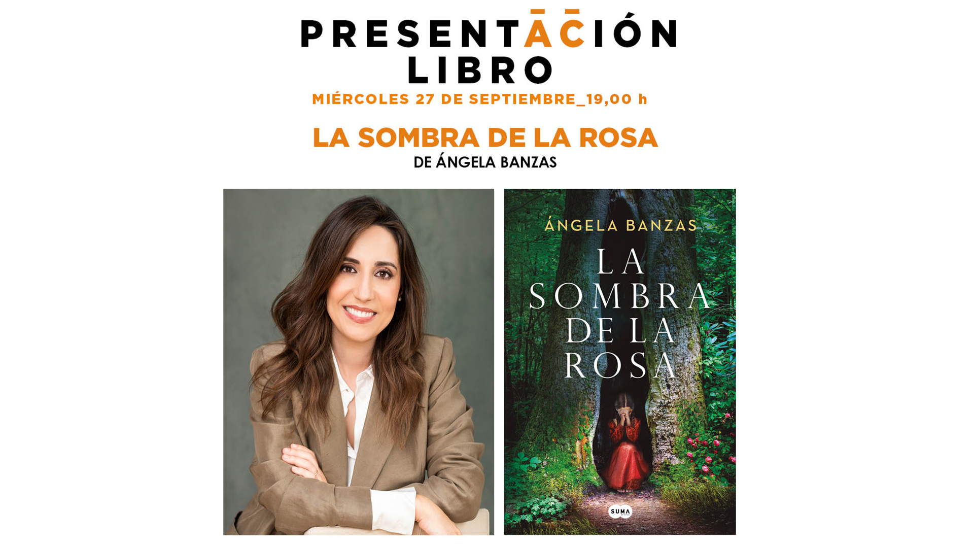 Imagen del evento ÁNGELA BANZAS PRESENTA SU NUEVO LIBRO